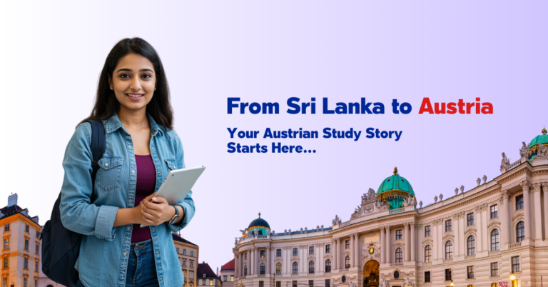 Sri Lanka to Austria, Your Austrian Study Story Starts Here